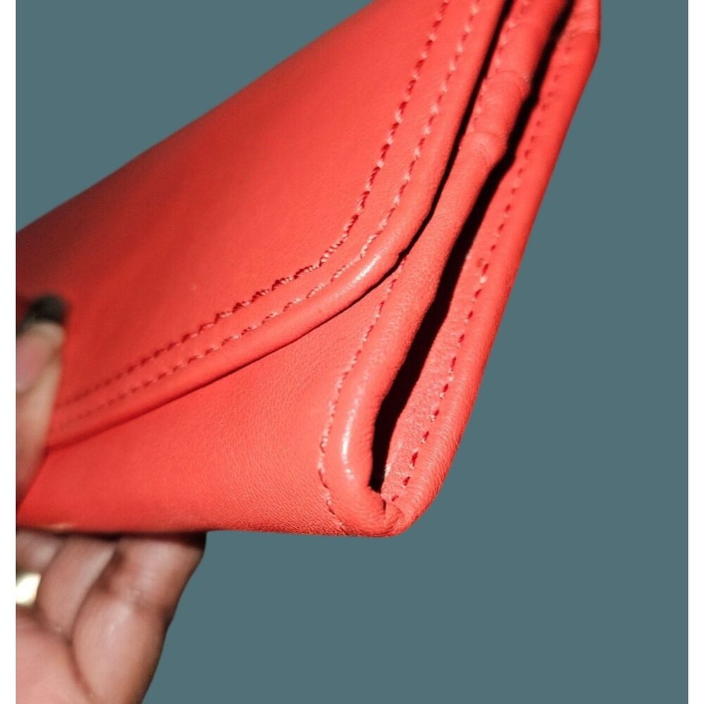 Coach Leather Turn Lock Wallet - Picture 12 of 14